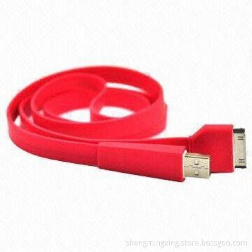 Color Noodle USB Sync Cable for iPhone 4